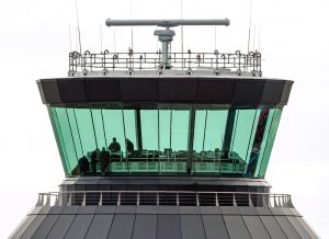 Air traffic control room glass installed by Tex ATC