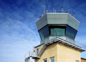 A Tex ATC air traffic control room