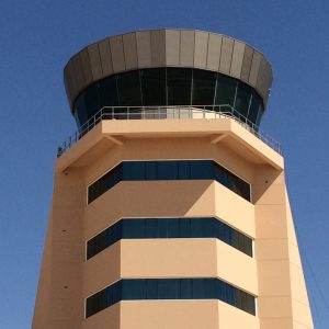 Military and civil airport air traffic control tower designers